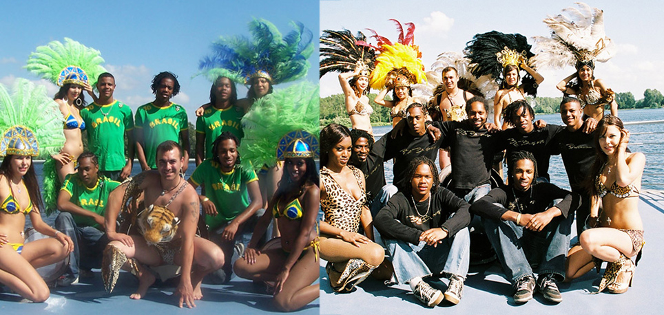 Trinidad en Tobago themafeest band