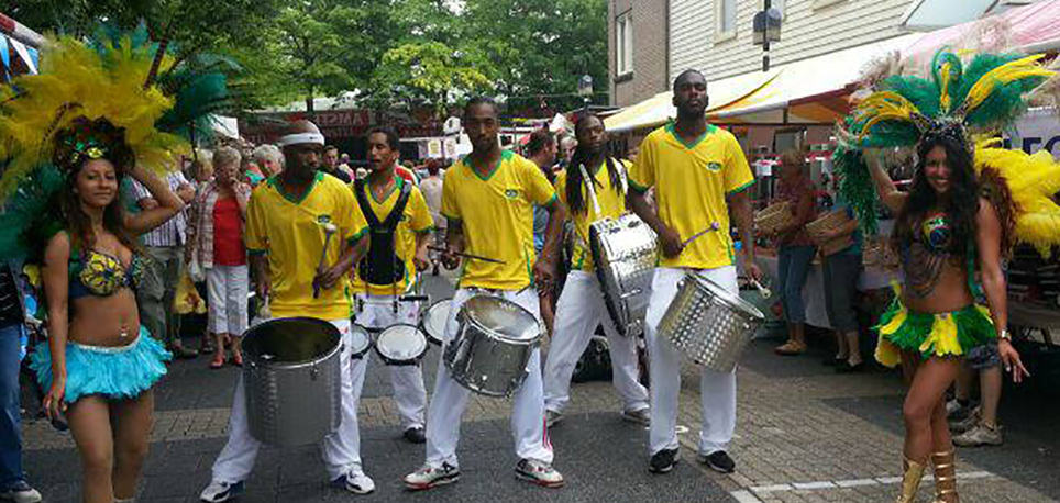 Trinidad en Tobago themafeest band